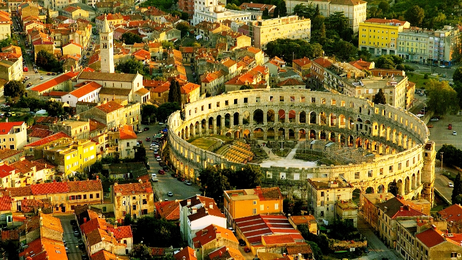 Pula Roman Coliseum with Cheese & Olive Oil Tasting